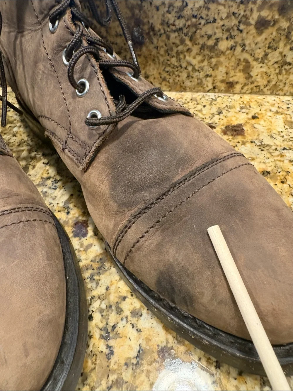 Thursday Everyday Boots size 9 Leather Cap Toe Lace-up